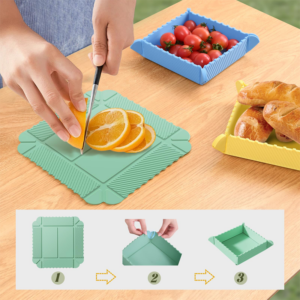Silicone-Plate-Camping-Collapsible-Bowl-Flexible-Bowl3