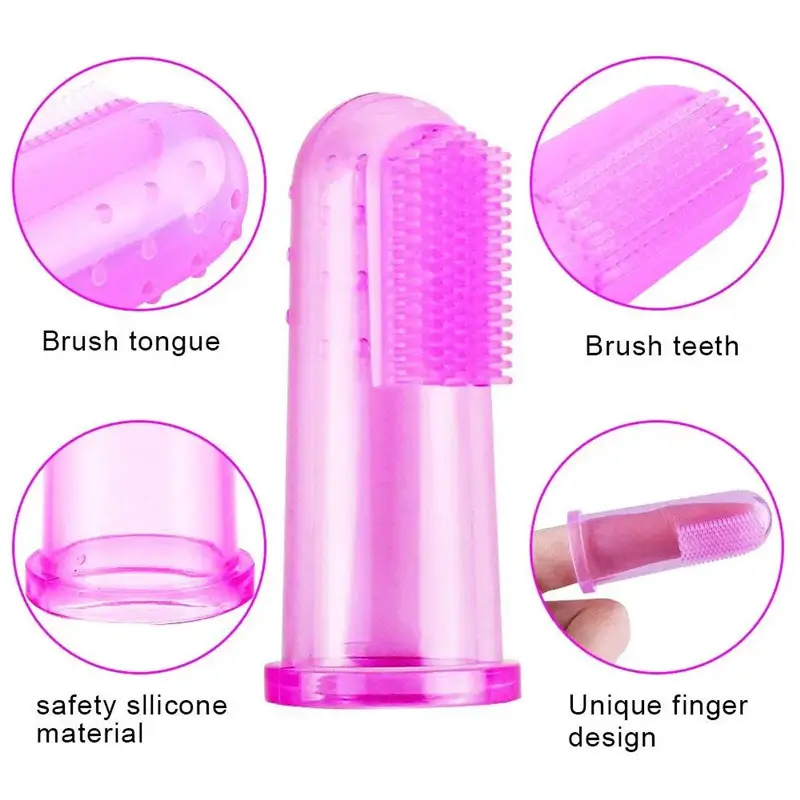 Custom Baby Finger Toothbrush for Toddler Kids Applications Suppliers3