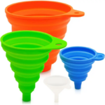 Custom Silicone Food Grade Folding Funnel for Kitchenware Applications Suppliers1