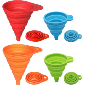 Custom Silicone Food Grade Folding Funnel for Kitchenware Applications Suppliers4