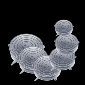 Reusable Silicone Stretch Food Cover Lids for Food Containers Suppliers1