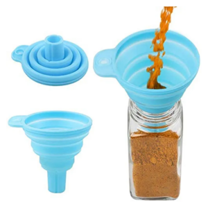 OEM Food Grade Kitchen Silicone Collapsible Funnels Suppliers1