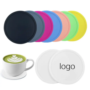 Personalized Heat-Resistant Silicone Drink Coasters with Custom Logo Suppliers1