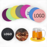 Personalized Heat-Resistant Silicone Drink Coasters with Custom Logo Suppliers2