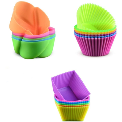 Custom Silicone Baking Cups
