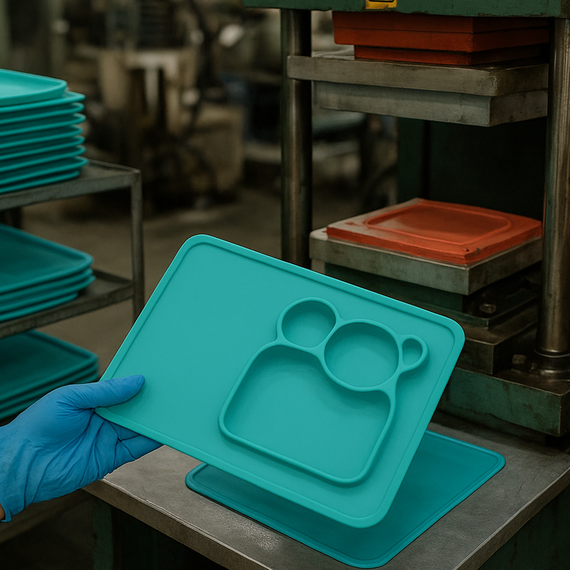 How We Custom-Manufacture Your Silicone Baby Placemats at Our State-of-the-Art Facility1