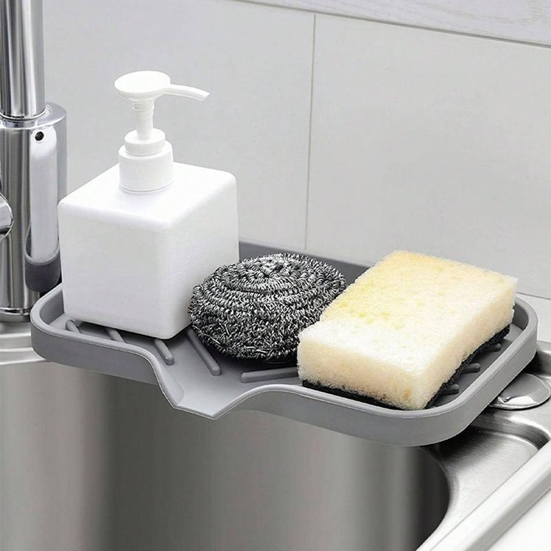 Personalized Silicone Sink Drain Drying Holder Mat for Household Essentials Manufacturing3