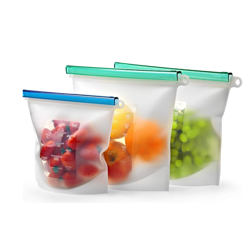 Premium Silicone Reusable Food Storage Bags for Multi-Use Manufacturing5