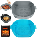White Label High-Temperature Silicone Air Fryer Liners Used for Home Cooking Utensils Suppliers2
