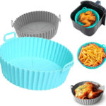 White Label High-Temperature Silicone Air Fryer Liners Used for Home Cooking Utensils Suppliers3