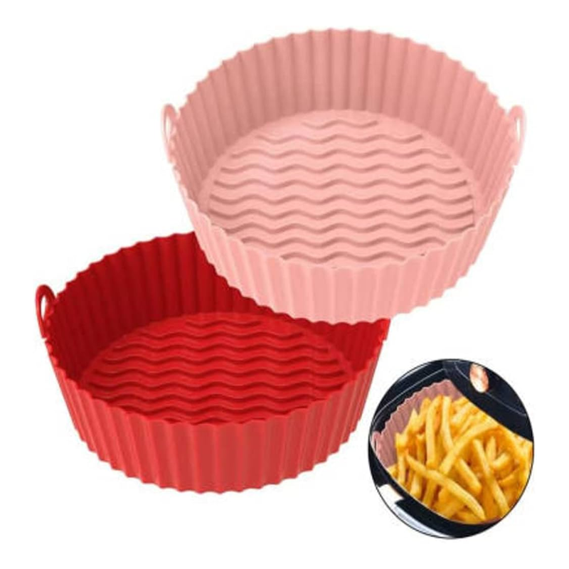 White Label High-Temperature Silicone Air Fryer Liners Used for Home Cooking Utensils Suppliers4