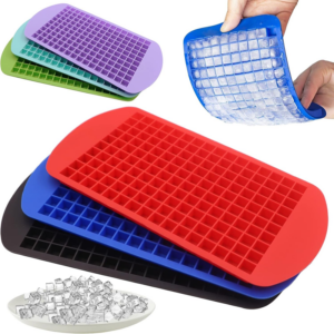 White Label Silicone Ice Cube Tray Mold For Freezer Used In Kitchen Accessories Factory1