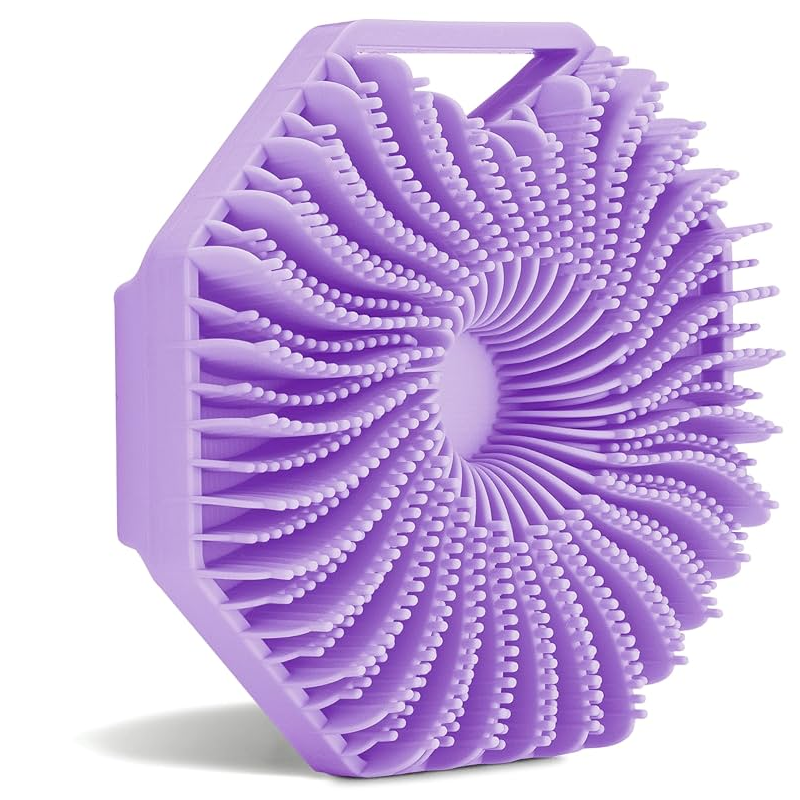 Antimicrobial Silicone Body Scrubber for Shower Accessories1
