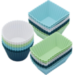 Customized Reusable Silicone Muffin Cup Molds for Kitchen Cupcake Baking Manufacturing 2