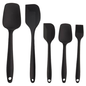 Heat Resistant BPA-Free Food Grade Silicone Rubber Spatula Set for Baking Usage Manufacturing1