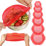 OEM Reusable Silicone Stretch Cover Lids for Food Storage Containers Manufacturing2