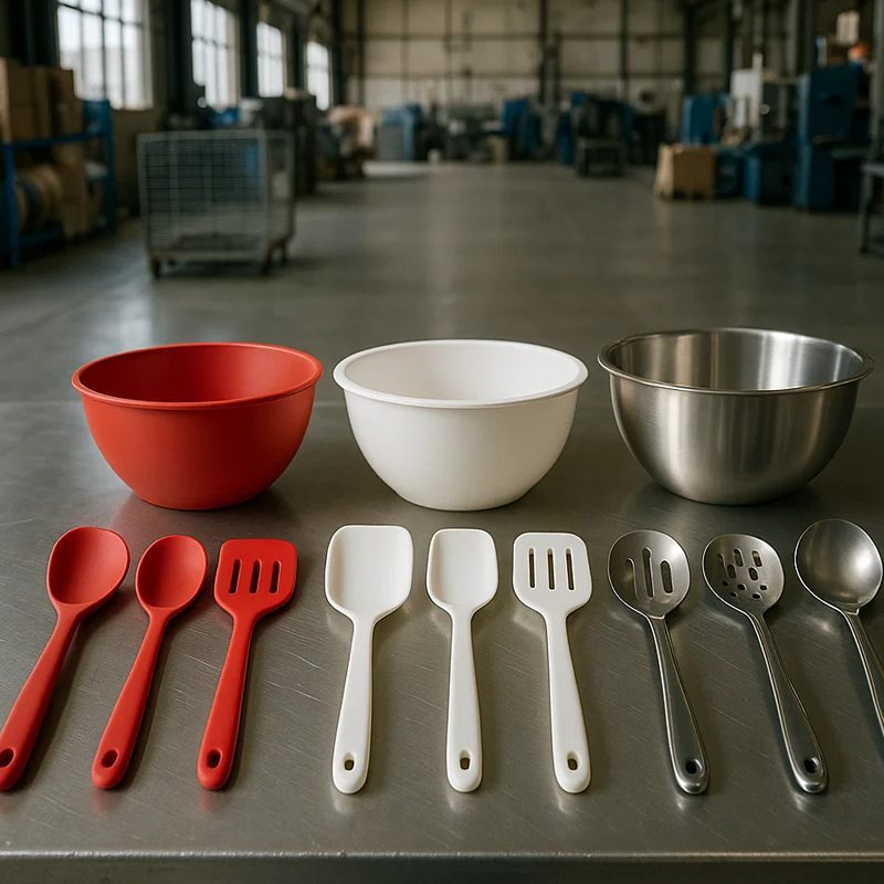What Are the Best Material Choices for Kitchenware Silicone, Plastic, or Stainless Steel3