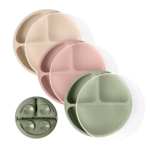 Customized Silicone Suction Divided Plates with Lids for Babies & Toddlers Manufacturing1