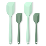Personalized Heat-Resistant Flexible Rubber Kitchen Spatula for Baking & Mixing Suppliers2
