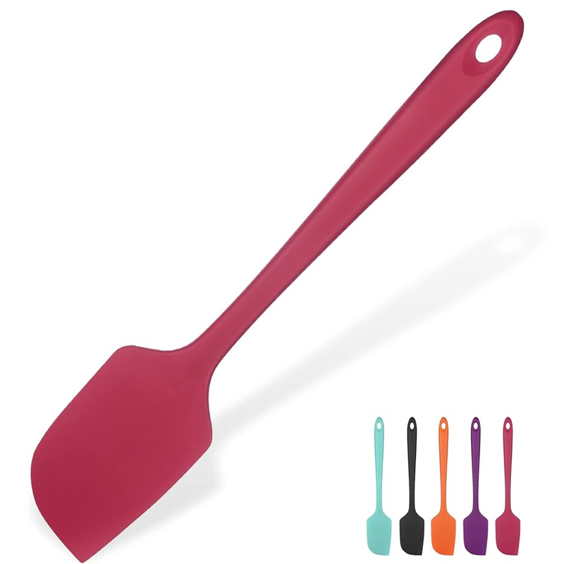 Personalized Heat-Resistant Flexible Rubber Kitchen Spatula for Baking & Mixing Suppliers4