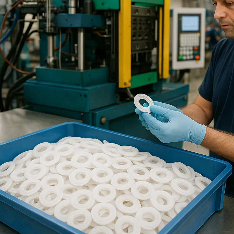 What Is OEM Service and Manufacturing Process for Silicone Food Valve Seals6