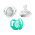 White Label BPA-Free Silicone Pacifier for 0-6 Months Baby Care Solution Suppliers2