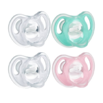 White Label BPA-Free Silicone Pacifier for 0-6 Months Baby Care Solution Suppliers3