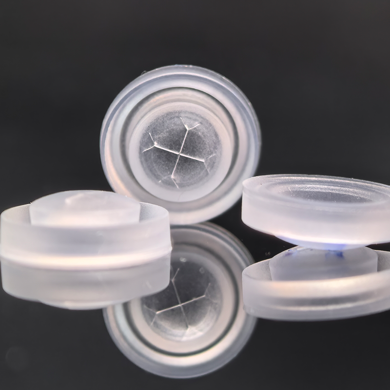 OEM Silicone Rubber Bottle Check Cross Silt Valves3