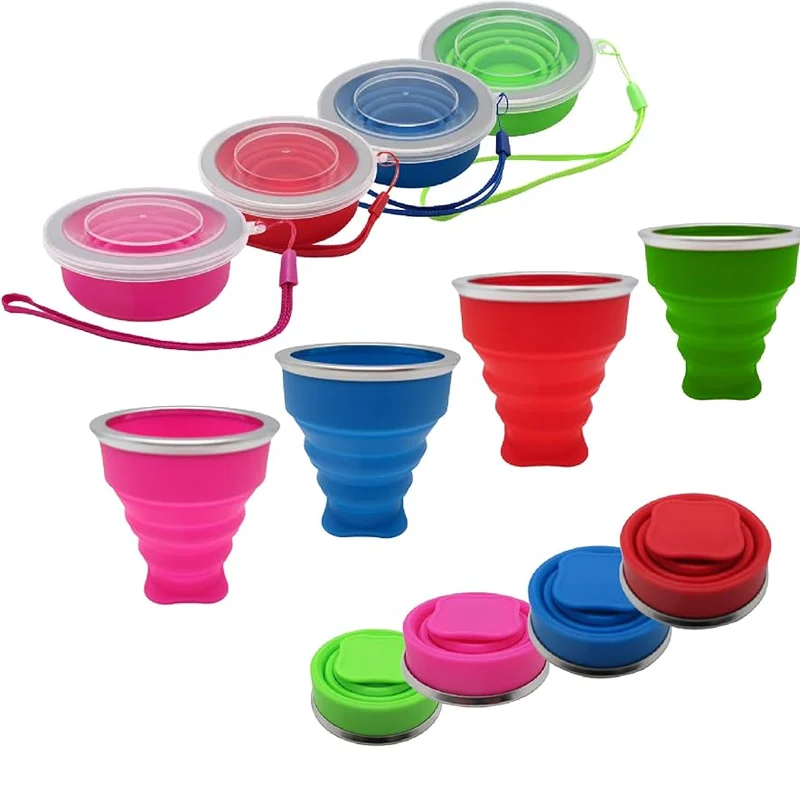 collapsible silicone cup